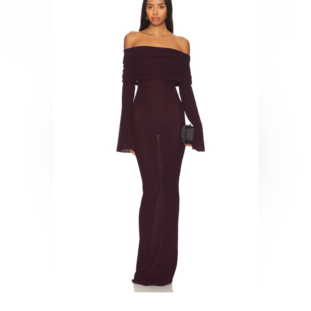 Galleria Dress in Merlot